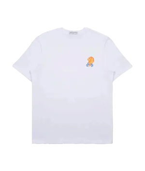 Fish On A Bike Tee - White