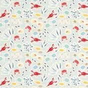 Fish Print Seaspray Fabric