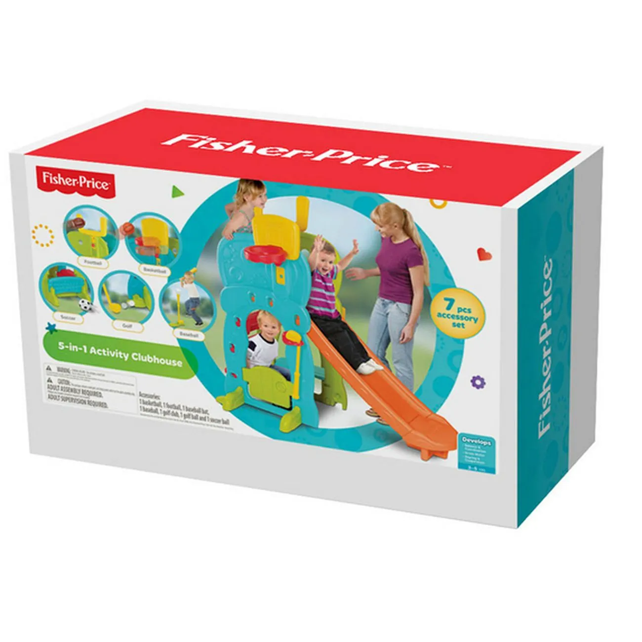 Fisher-Price 5-In-1 Activity Clubhouse