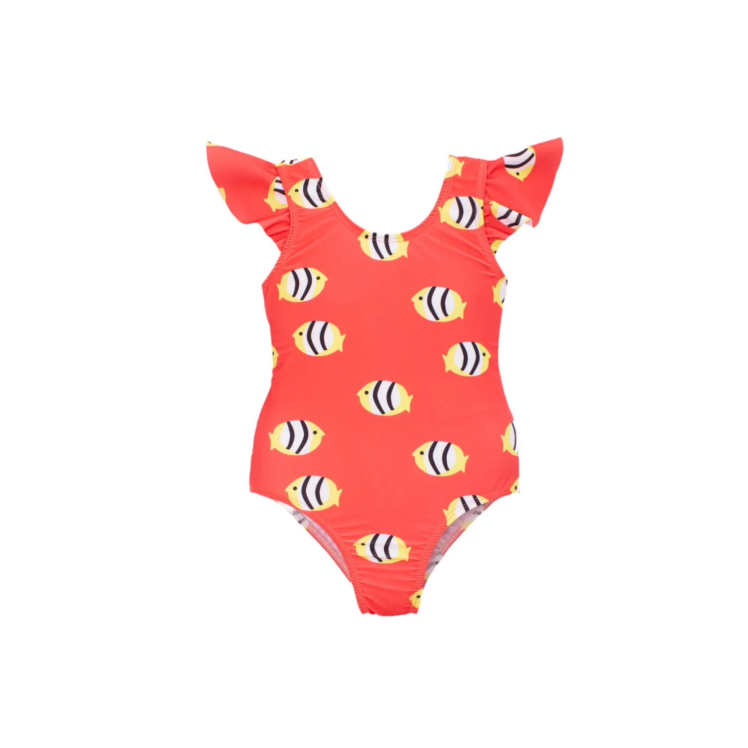 Fishes Red Swimsuit