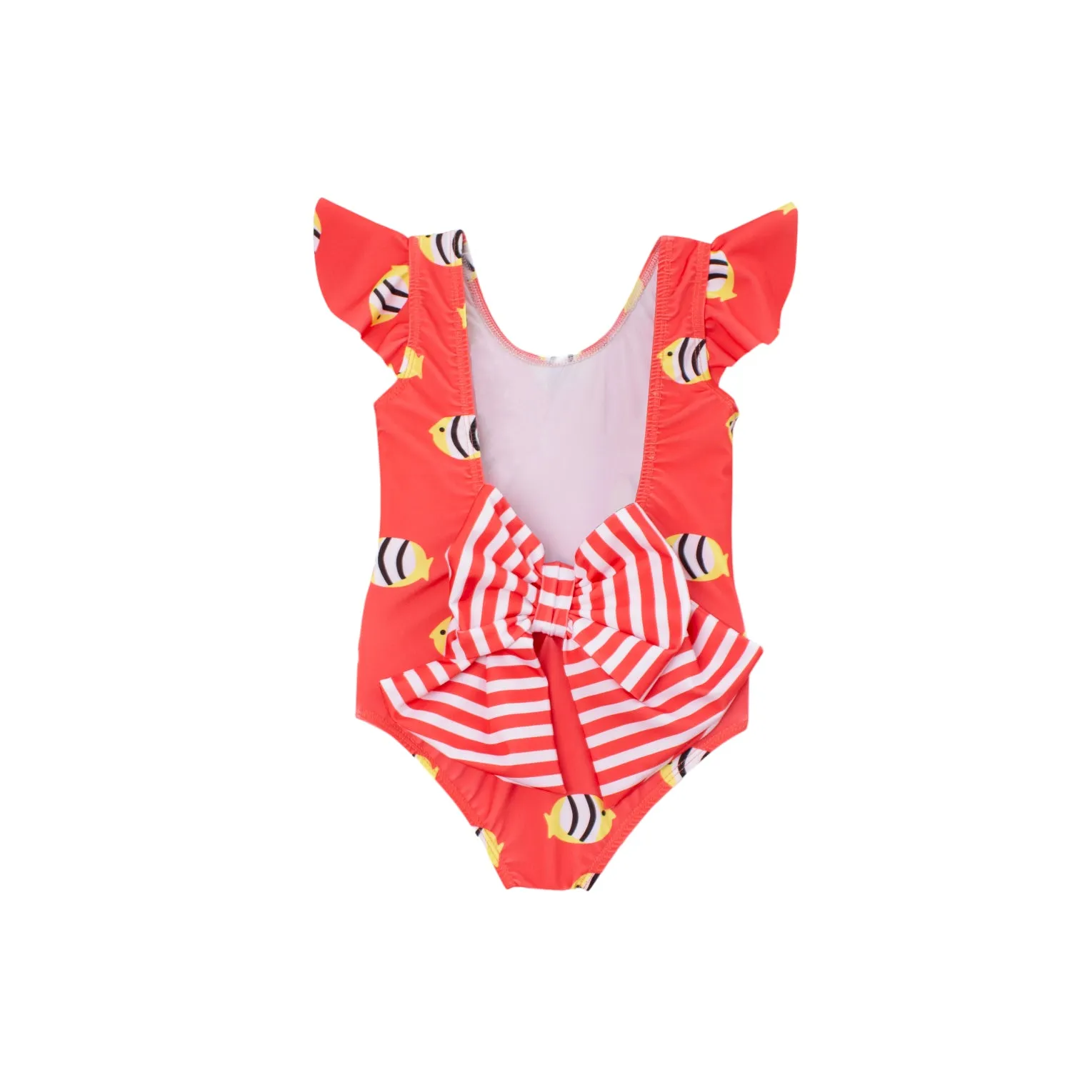 Fishes Red Swimsuit