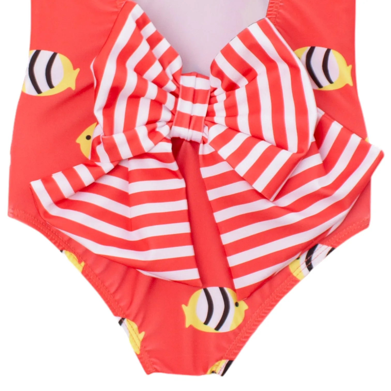 Fishes Red Swimsuit