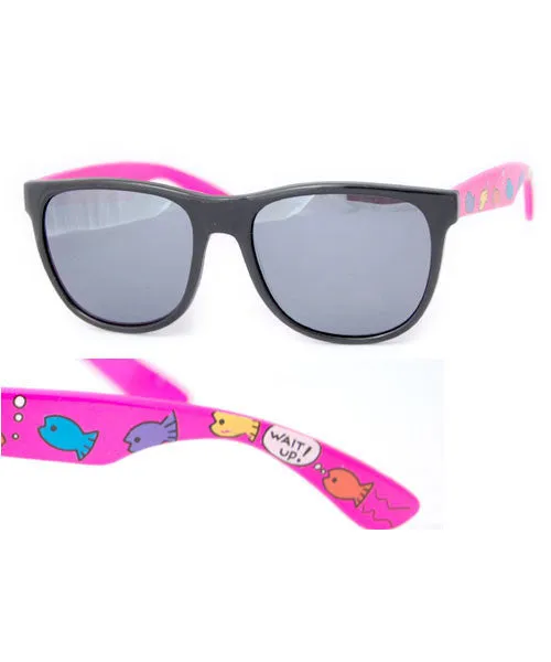 FISHWAY Pink Mens Sunglasses