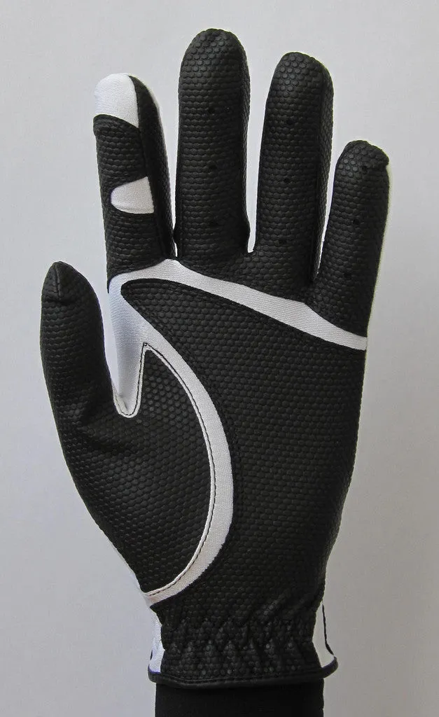 FIT39 Golf Glove Classic D White Black