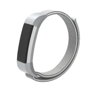 Fitbit Ace velcro closure flexible watch strap - Silver