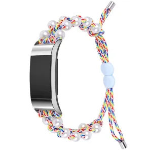 Fitbit Charge 2 stylish orb nylon watch strap - Multi-color