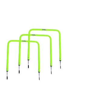 Fitfix Training Passing Arcs (Square) Fluorescent Green Sports Agility for Speed Training (Set of 5)