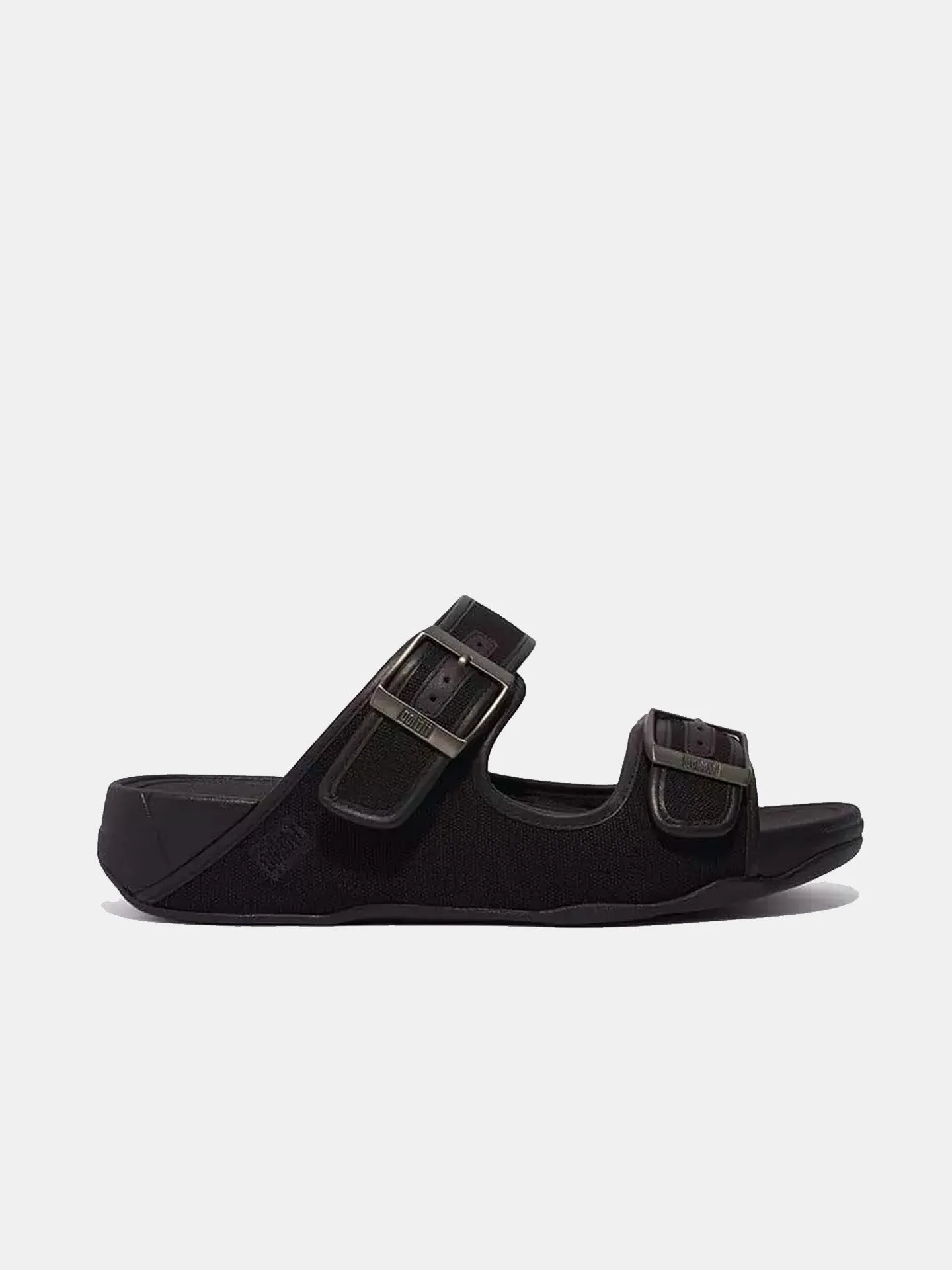 Fitflop Men's Gogh Moc Buckle Canvas Slides