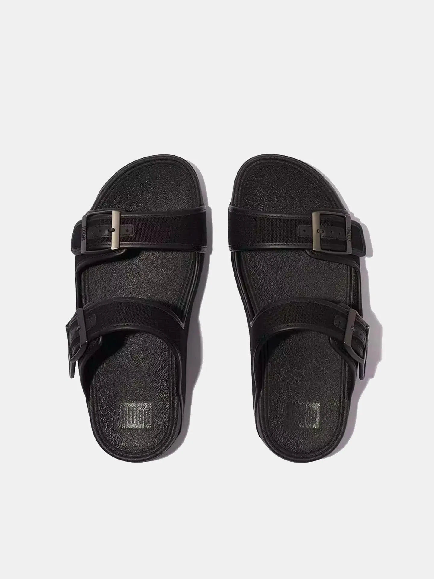 Fitflop Men's Gogh Moc Buckle Canvas Slides