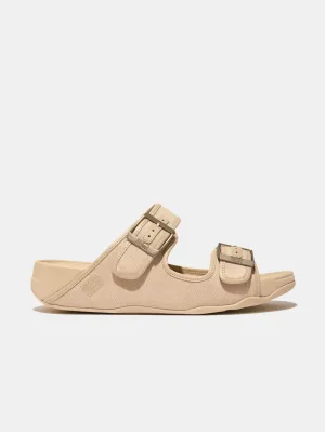 Fitflop Men's Gogh Moc Buckle Canvas Slides