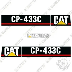 Fits Caterpillar CS 433 C - DitchWitch Tank Decals - Smith Co. Logos (Package)