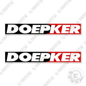 Fits Doepker Decal Kit Trailer 23" Logos