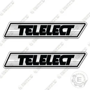 Fits Terex Telelect Decal Kit Logos (6.5 x 33)