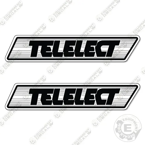 Fits Terex Telelect Decal Kit Logos (6.5 x 33)