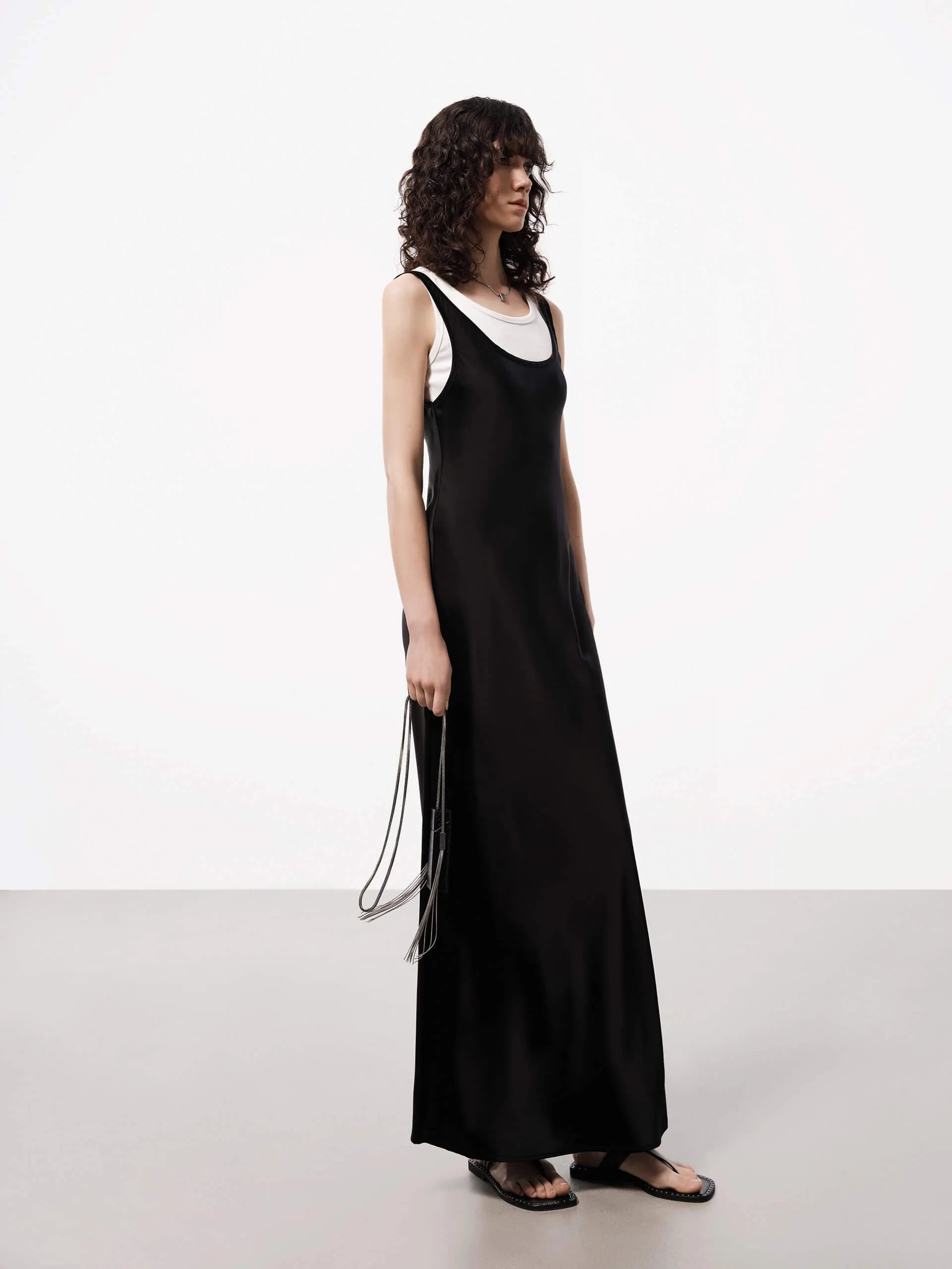 Fitted Maxi Tank Dress