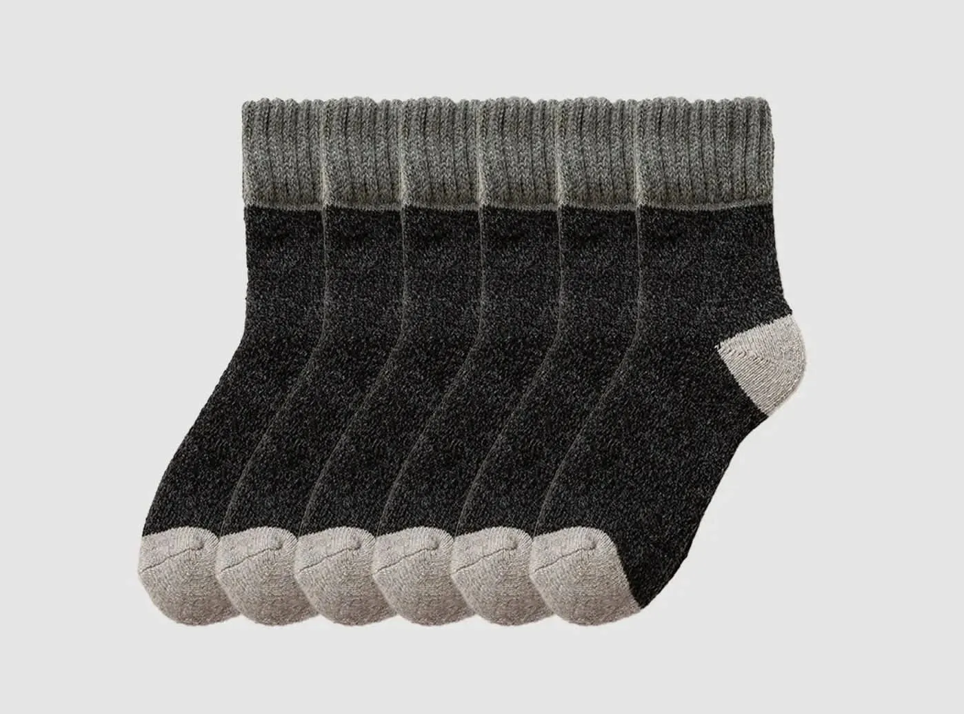 FitVille Thermal Thick Socks 3-Pair Bundle (Unisex)