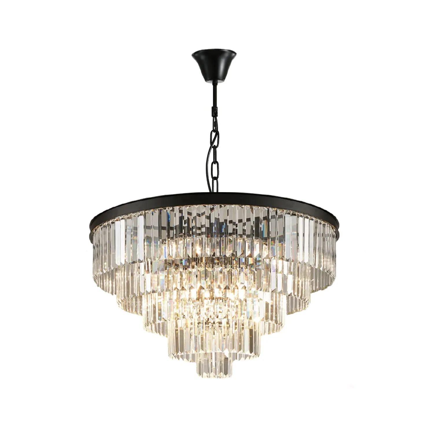 Five & Seven Tiers Crystal Chandelier