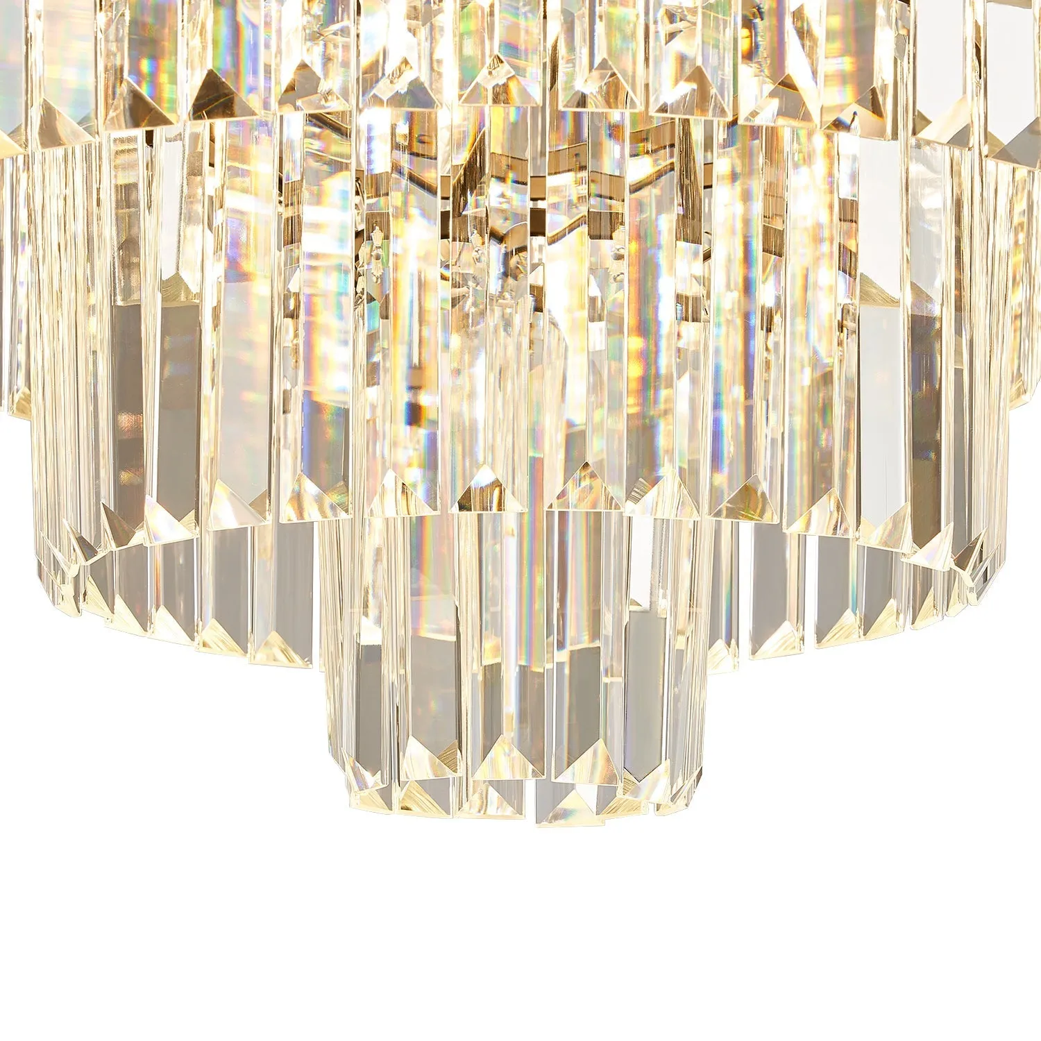 Five & Seven Tiers Crystal Chandelier