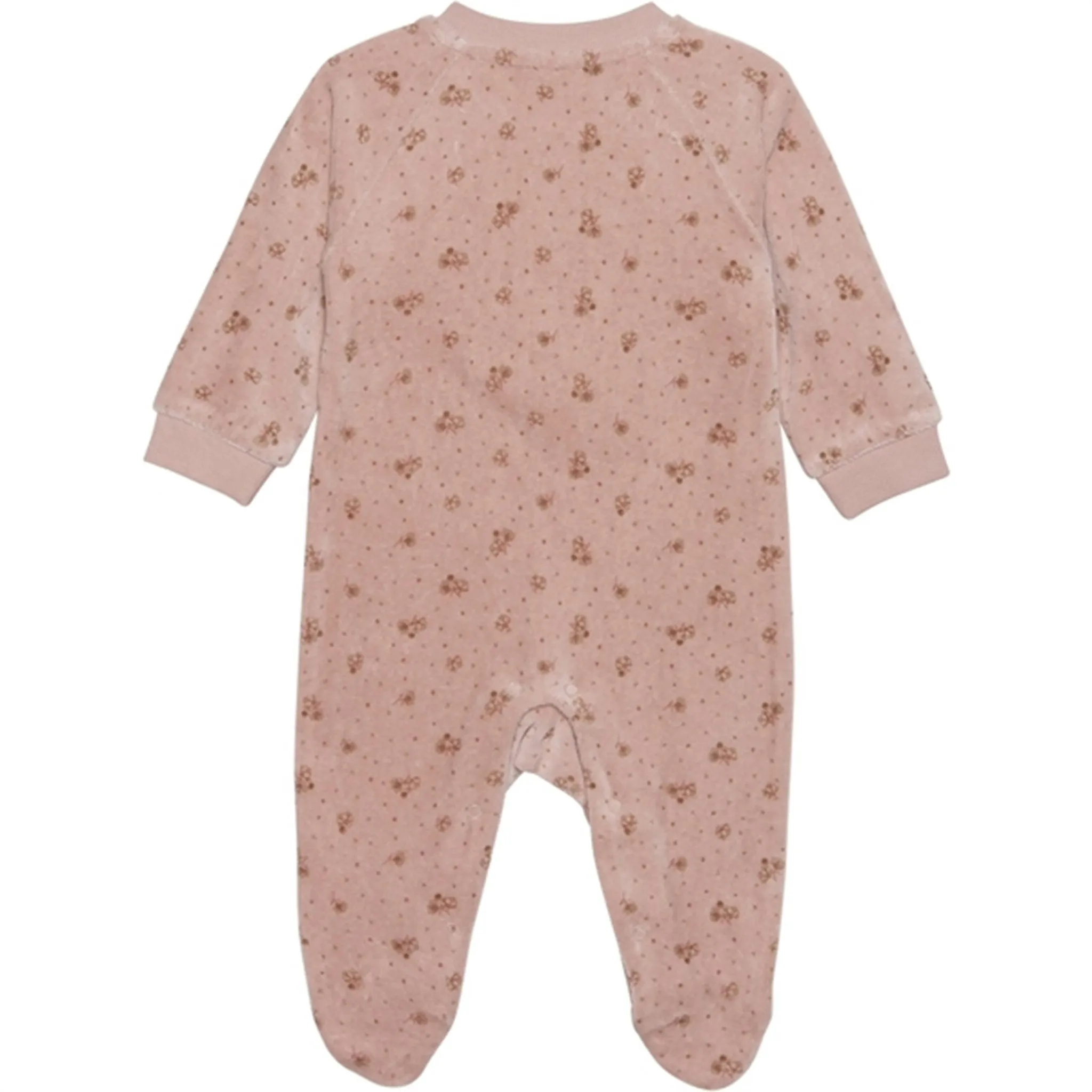 FIXONI Misty Rose Romper LS Velour