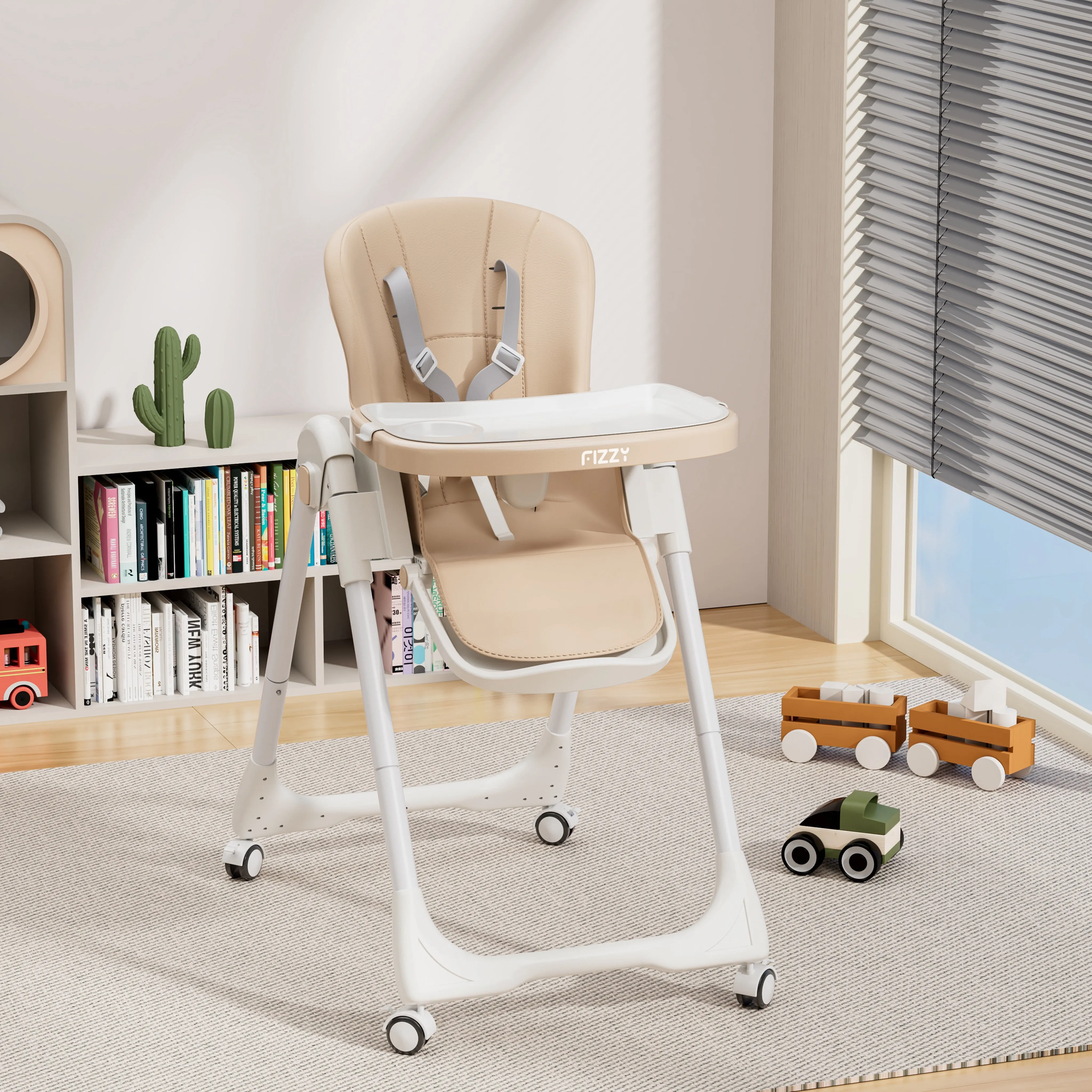 Fizzy Foldable, Adjustable and Compact High Chair