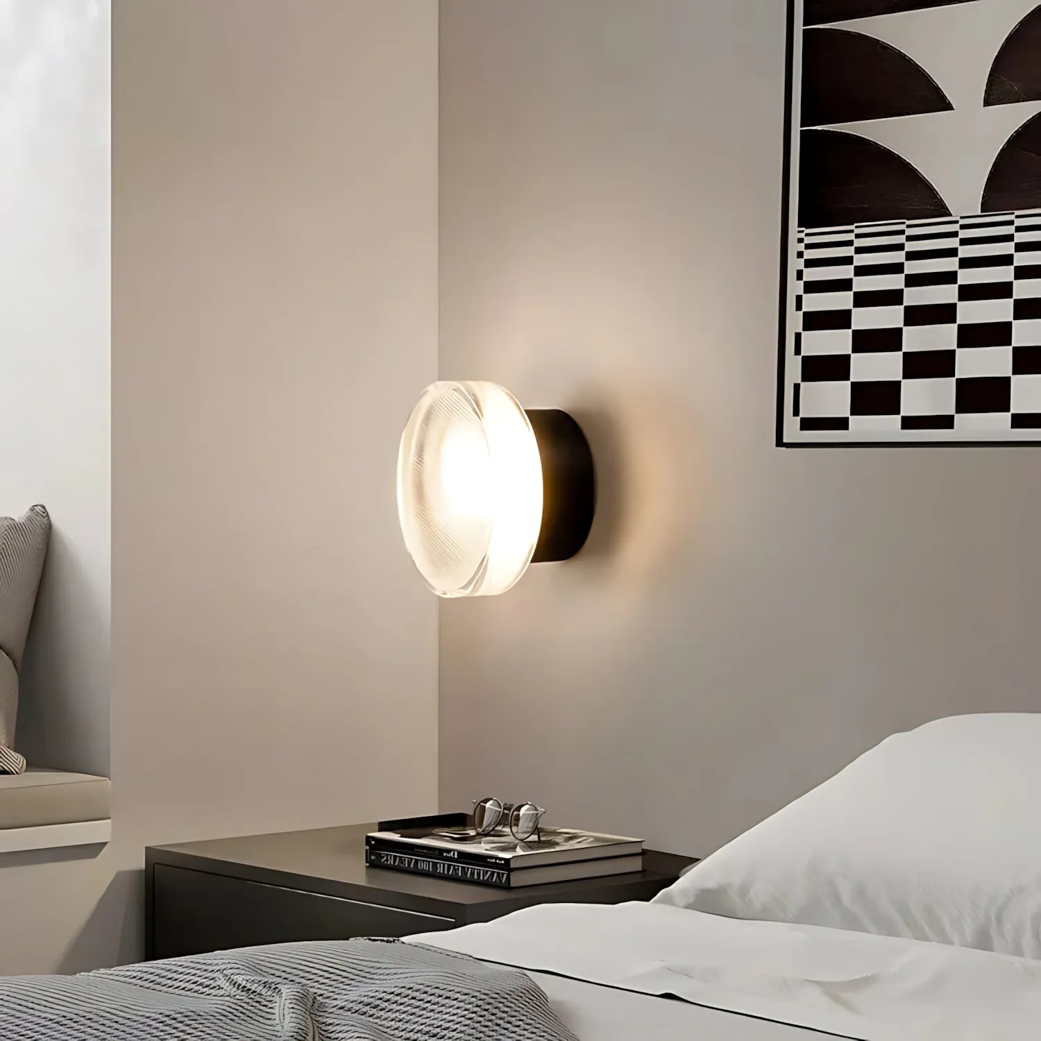 Fjorden - Modern Round Wall Sconce