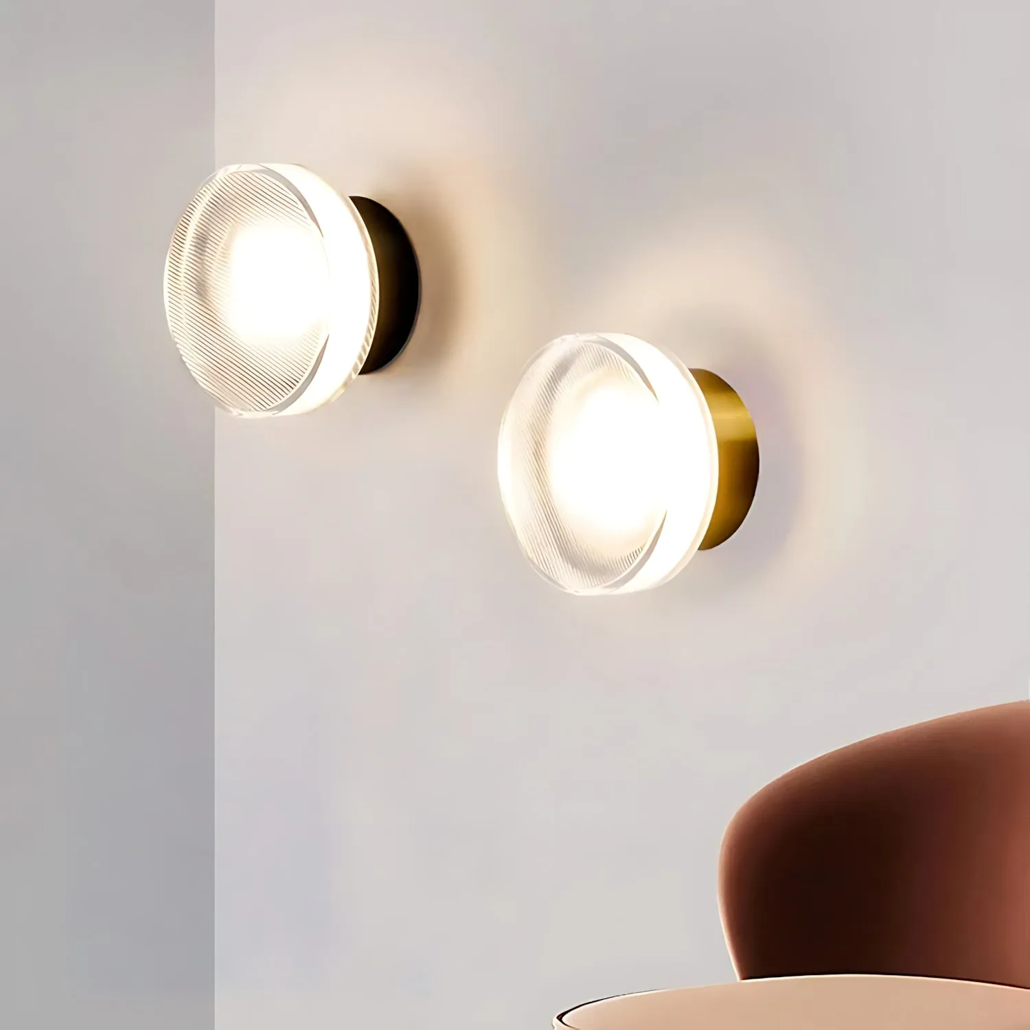 Fjorden - Modern Round Wall Sconce