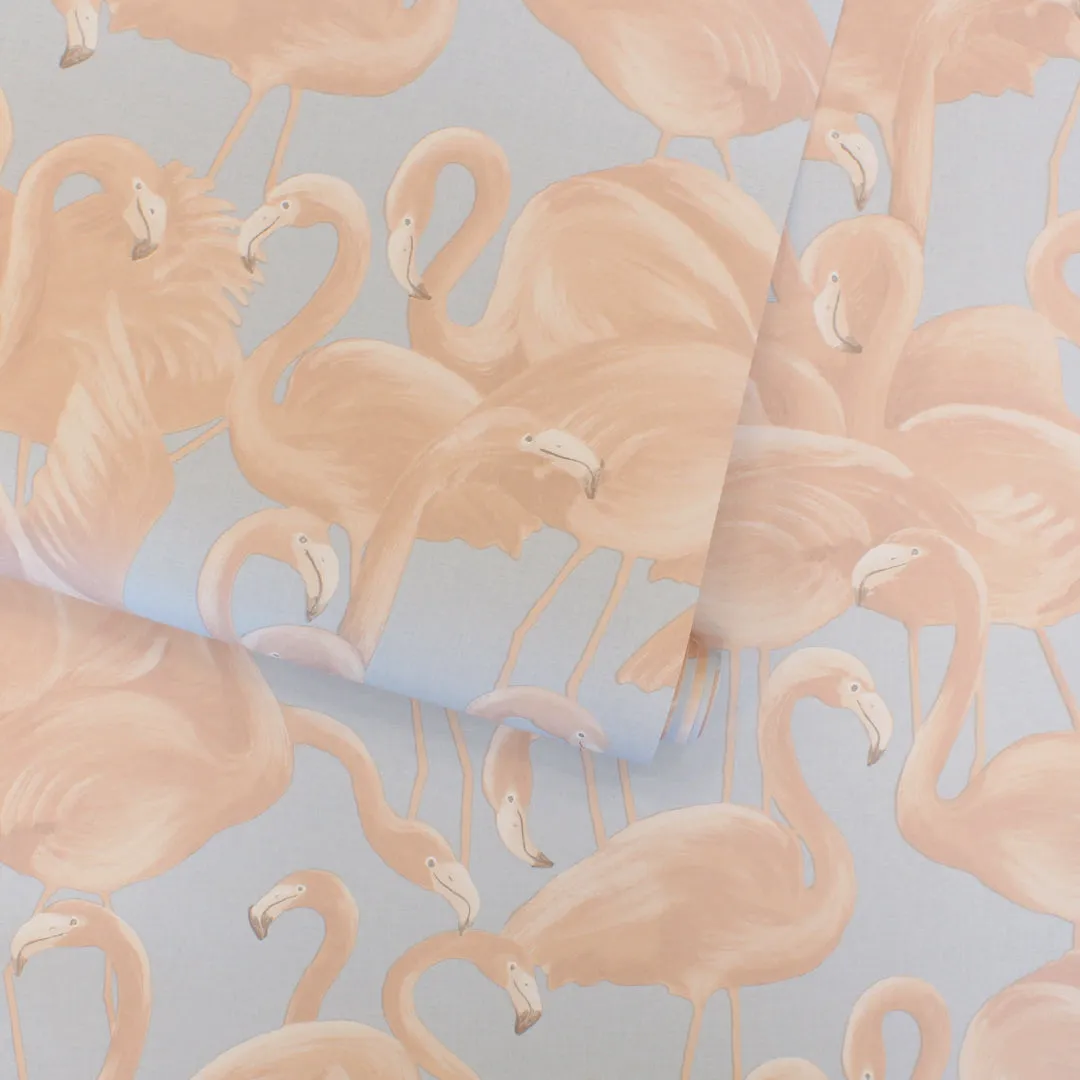 Flamingo Peel and Stick Wallpaper