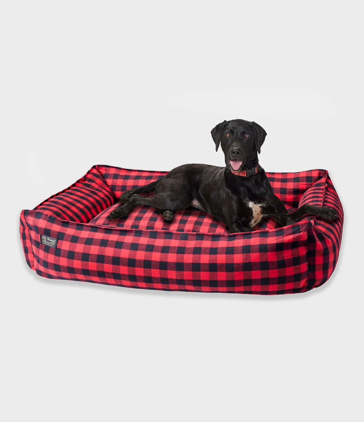 Flannel Dog Bed - Large