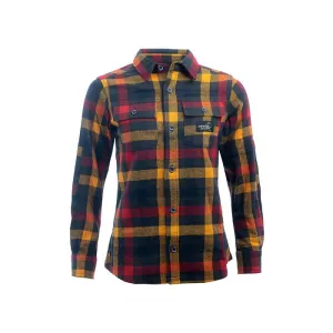 Flannel Insulated shirt Lady (Navy)