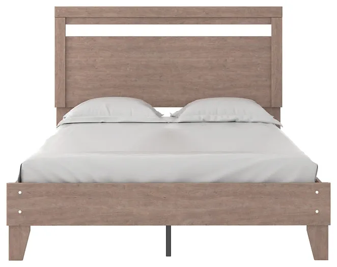 Flannia Queen Panel Platform Bed