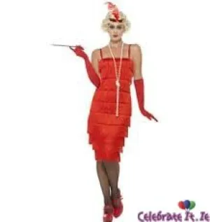 Flapper Costume - Red