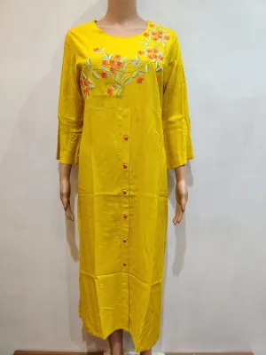 Flax Kurta