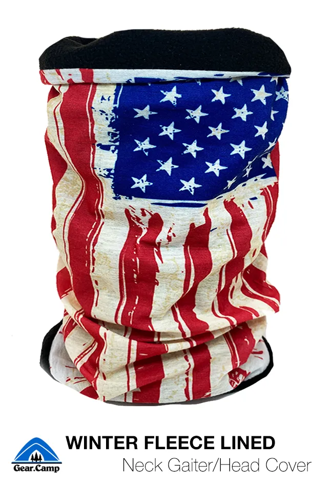 Fleece-Lined Bright Flag | Head/Neck Cover