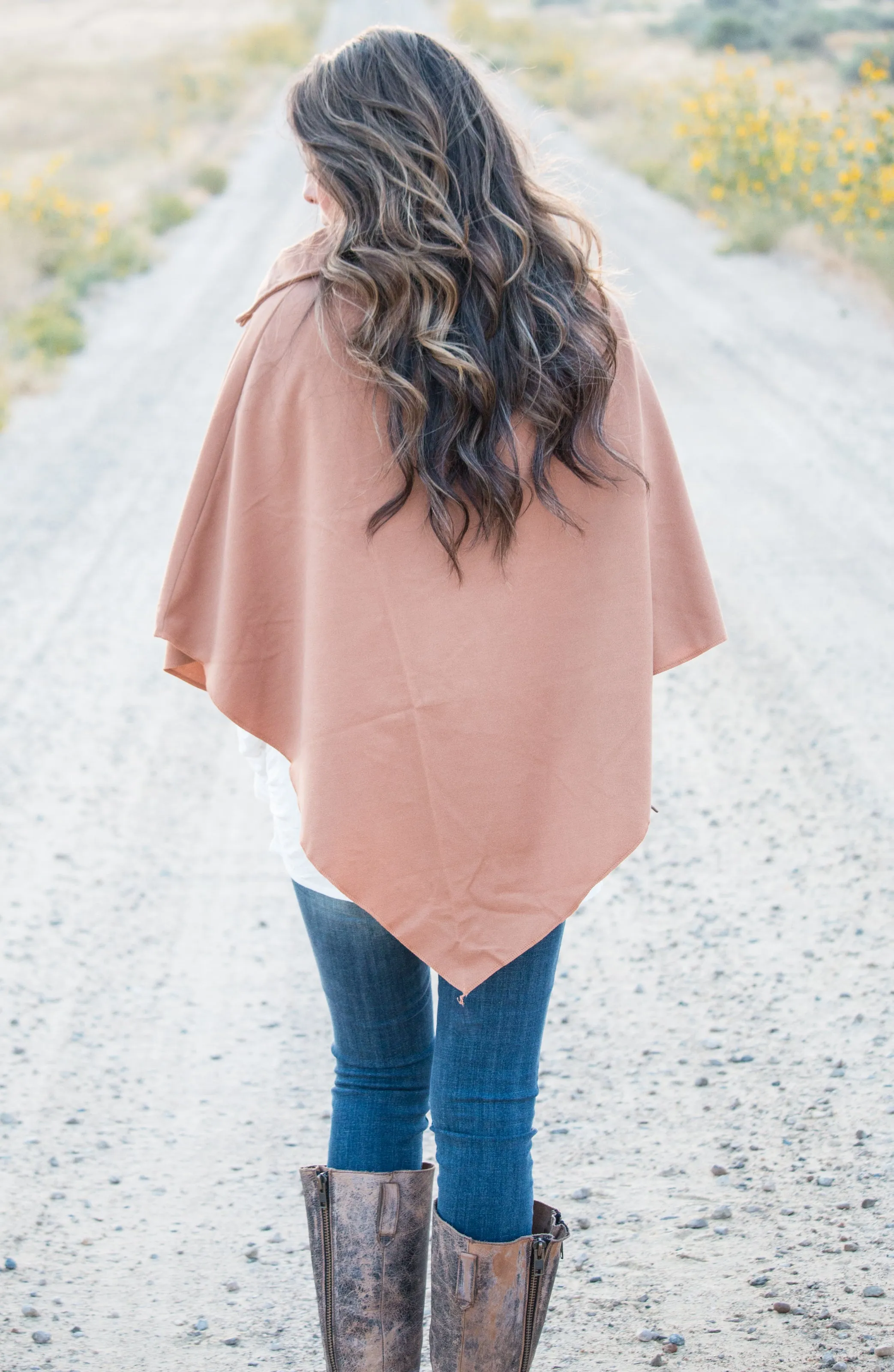 Fleece Poncho