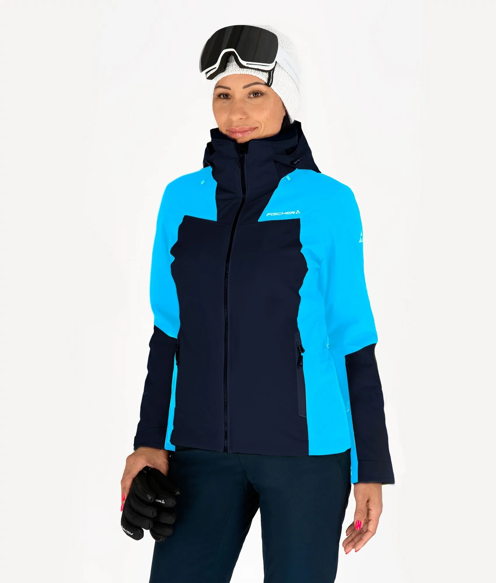 Fleiding Insulated Ski Jacket Women BLUE OCEAN