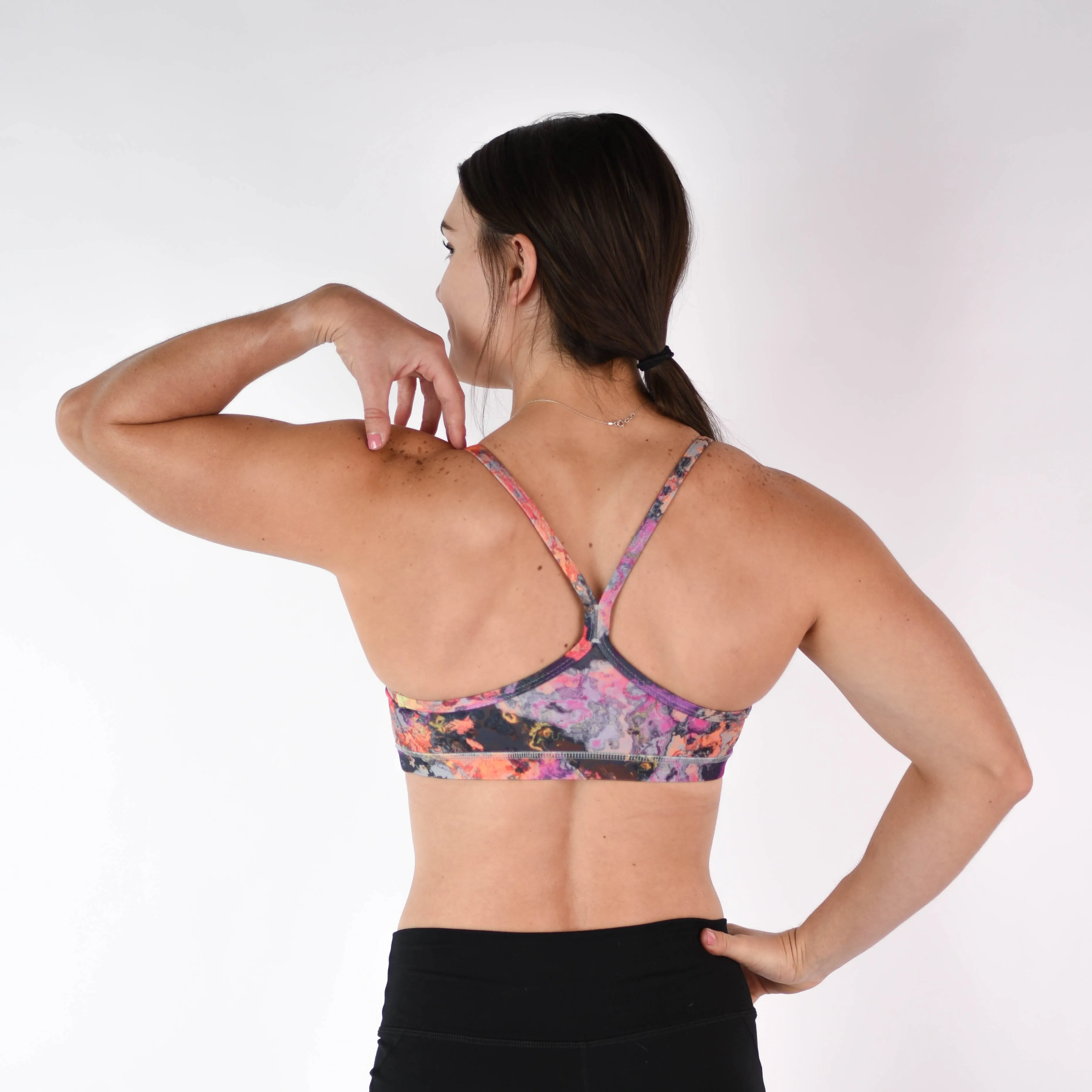 FLEO Cami Sports Bra - Hot Lava