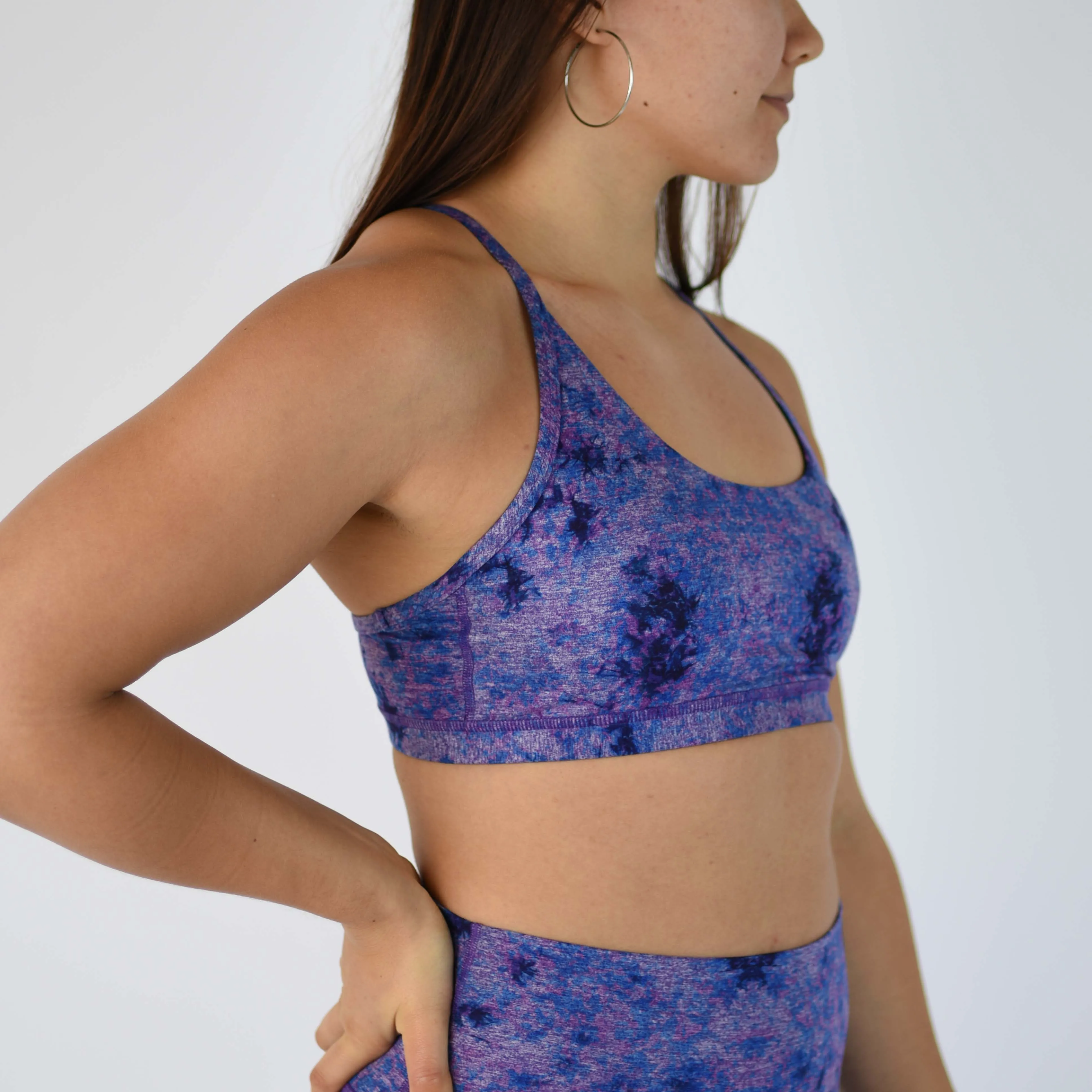 FLEO Cami Sports Bra - Twilight Tie Dye