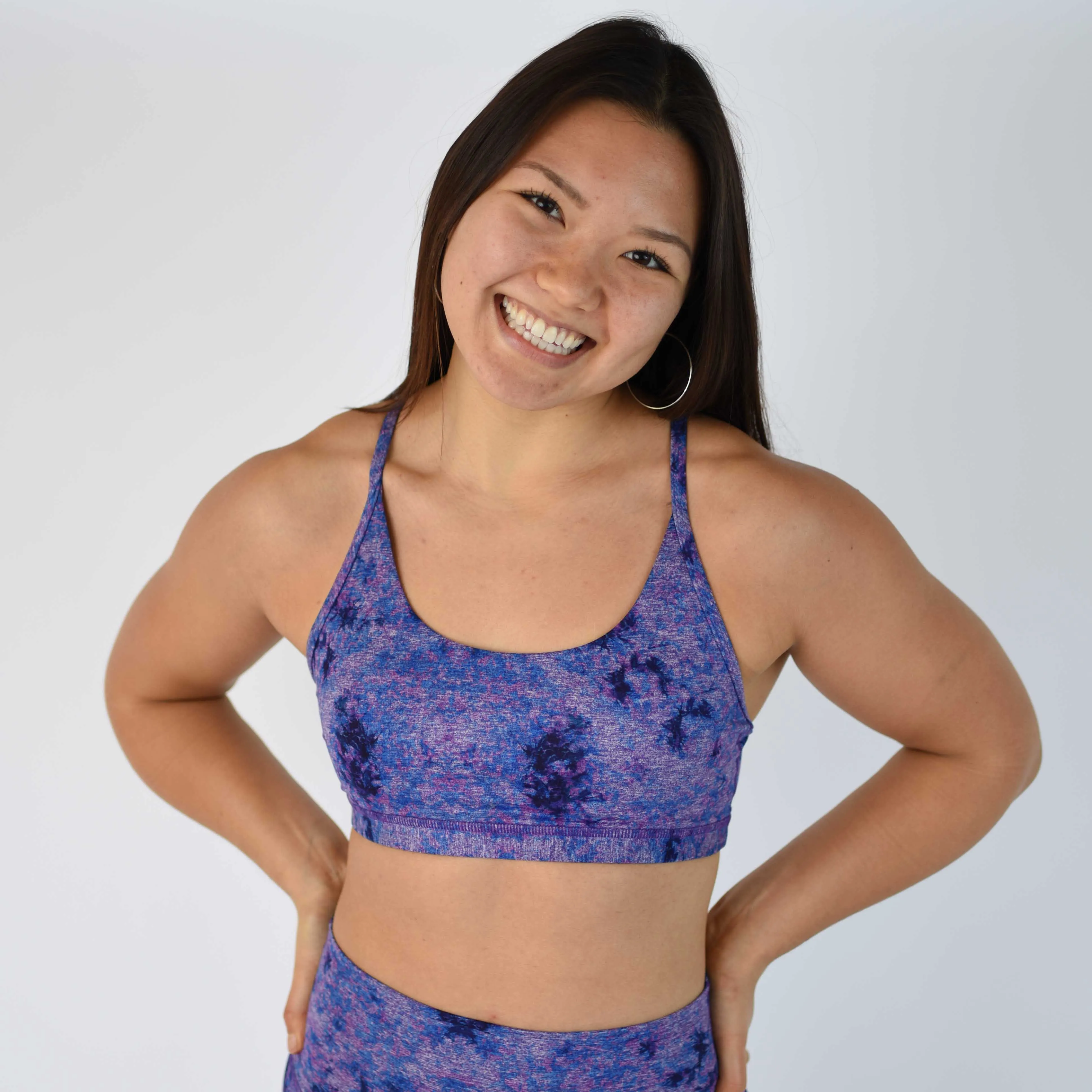 FLEO Cami Sports Bra - Twilight Tie Dye