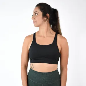 FLEO Celine Sports Bra - Heather Black