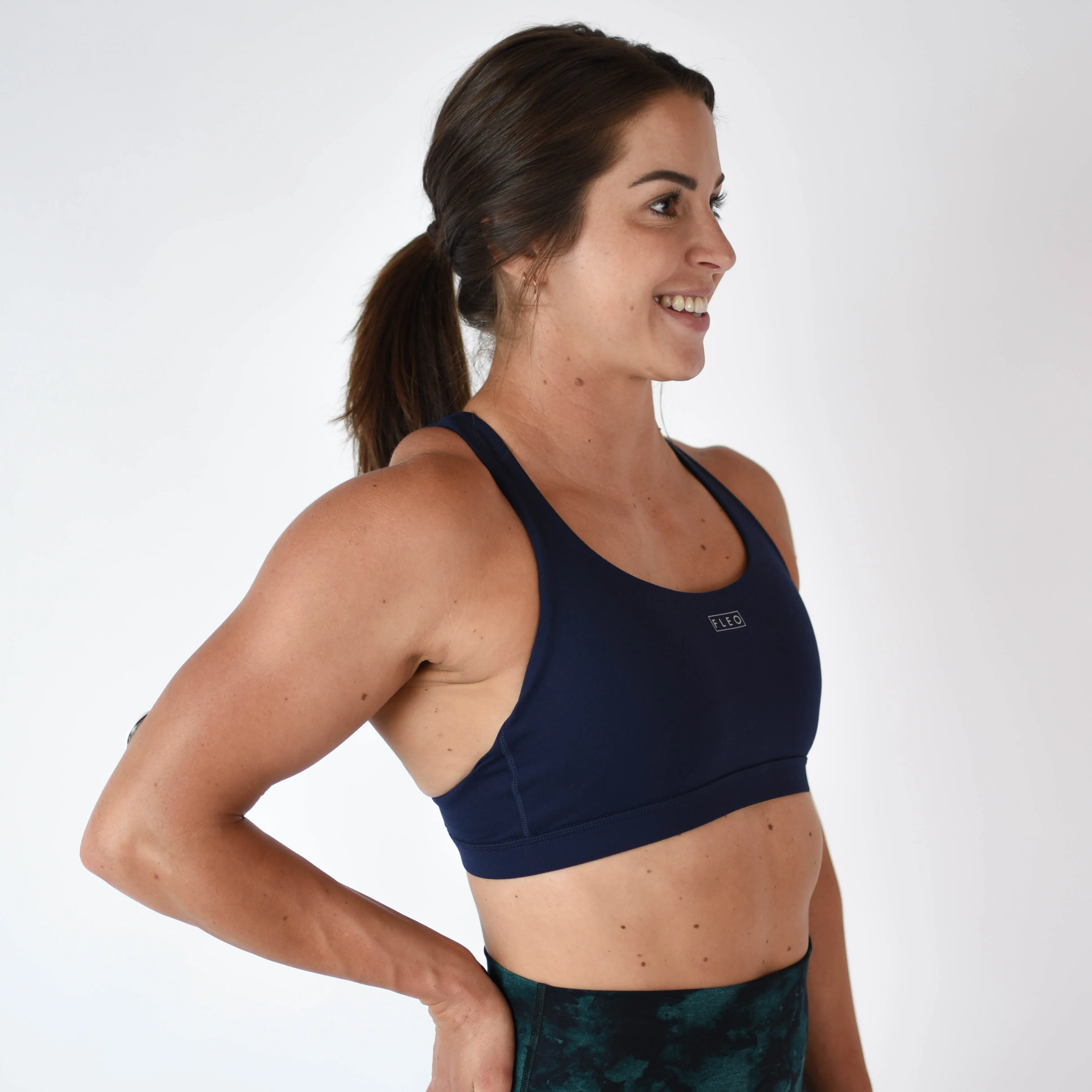 FLEO Isla Sports Bra - Classic Navy