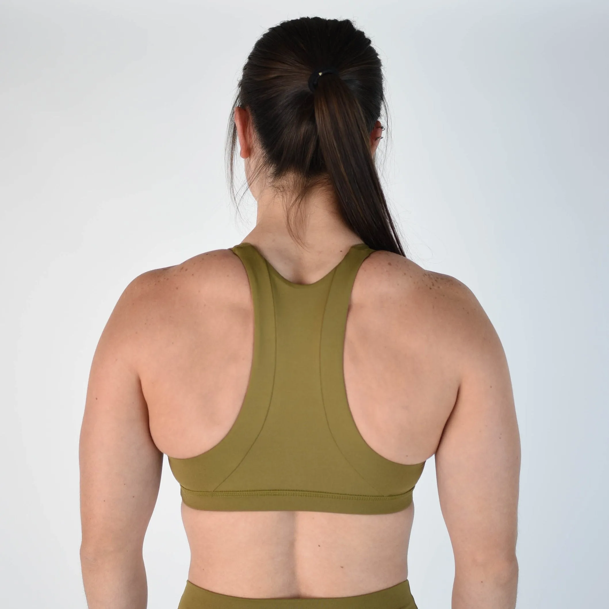 FLEO Jourdaine Sports Bra - Military Neutral