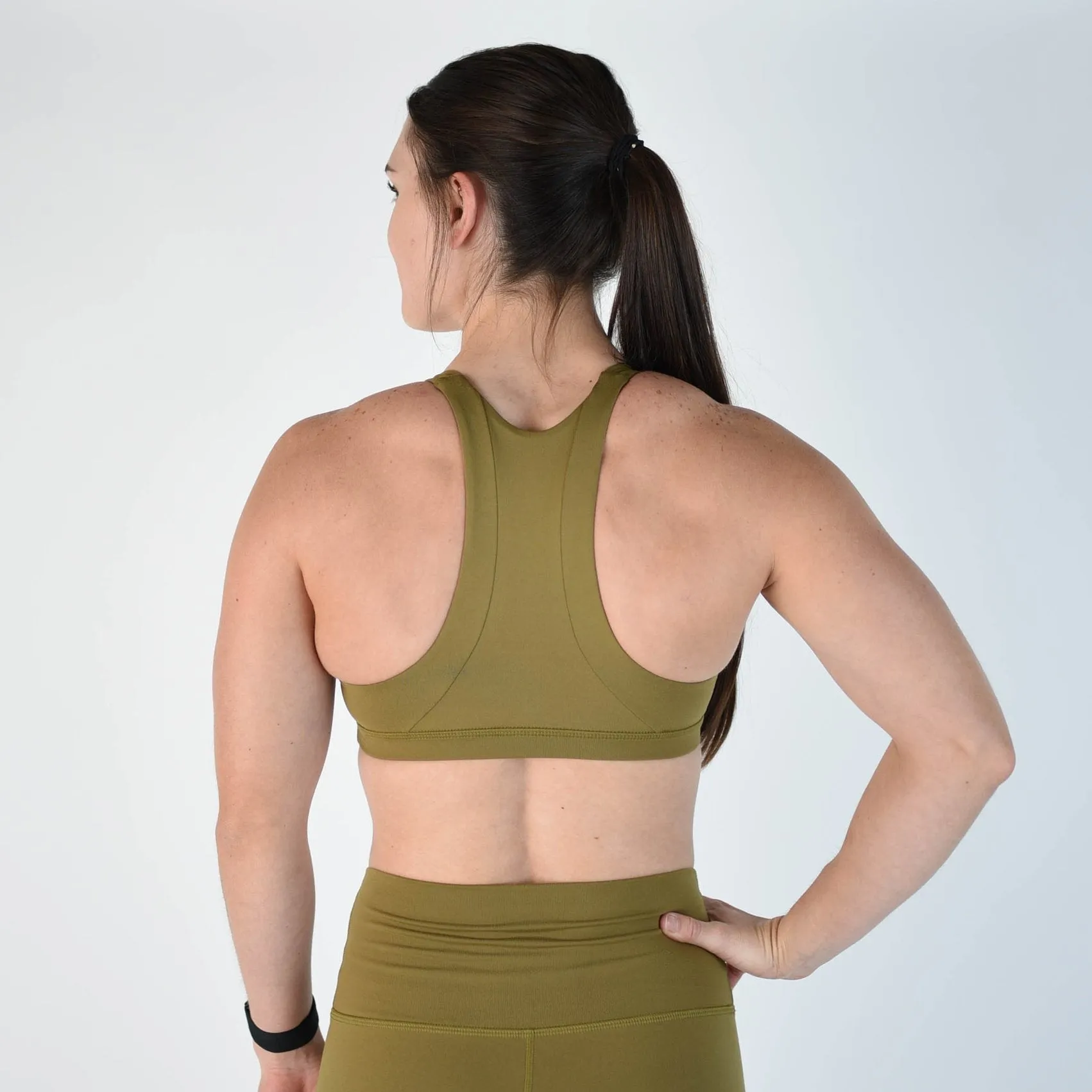 FLEO Jourdaine Sports Bra - Military Neutral