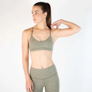 FLEO Reinette Sports Bra - Moss Stone