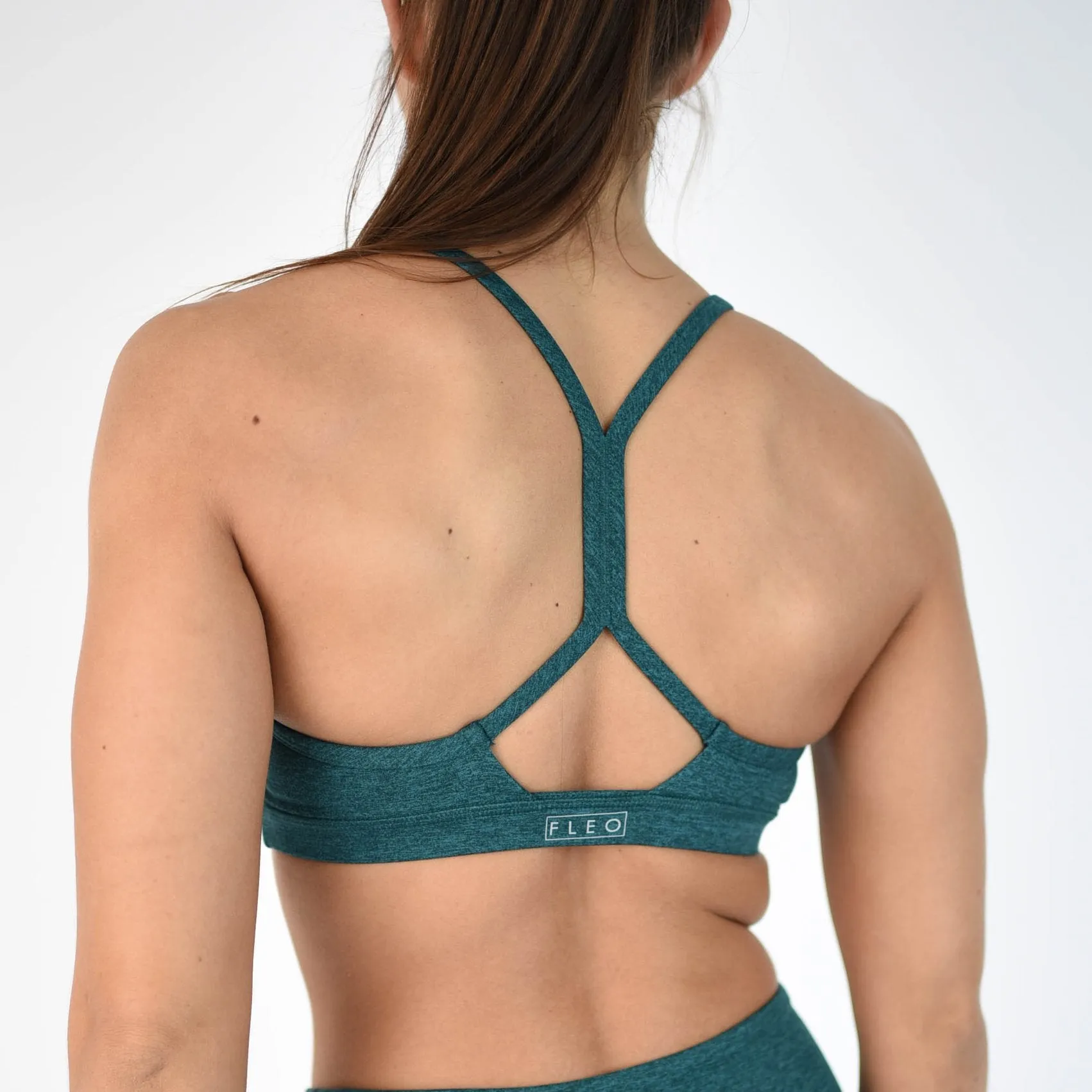 FLEO Reinette Sports Bra - Teal Spruce