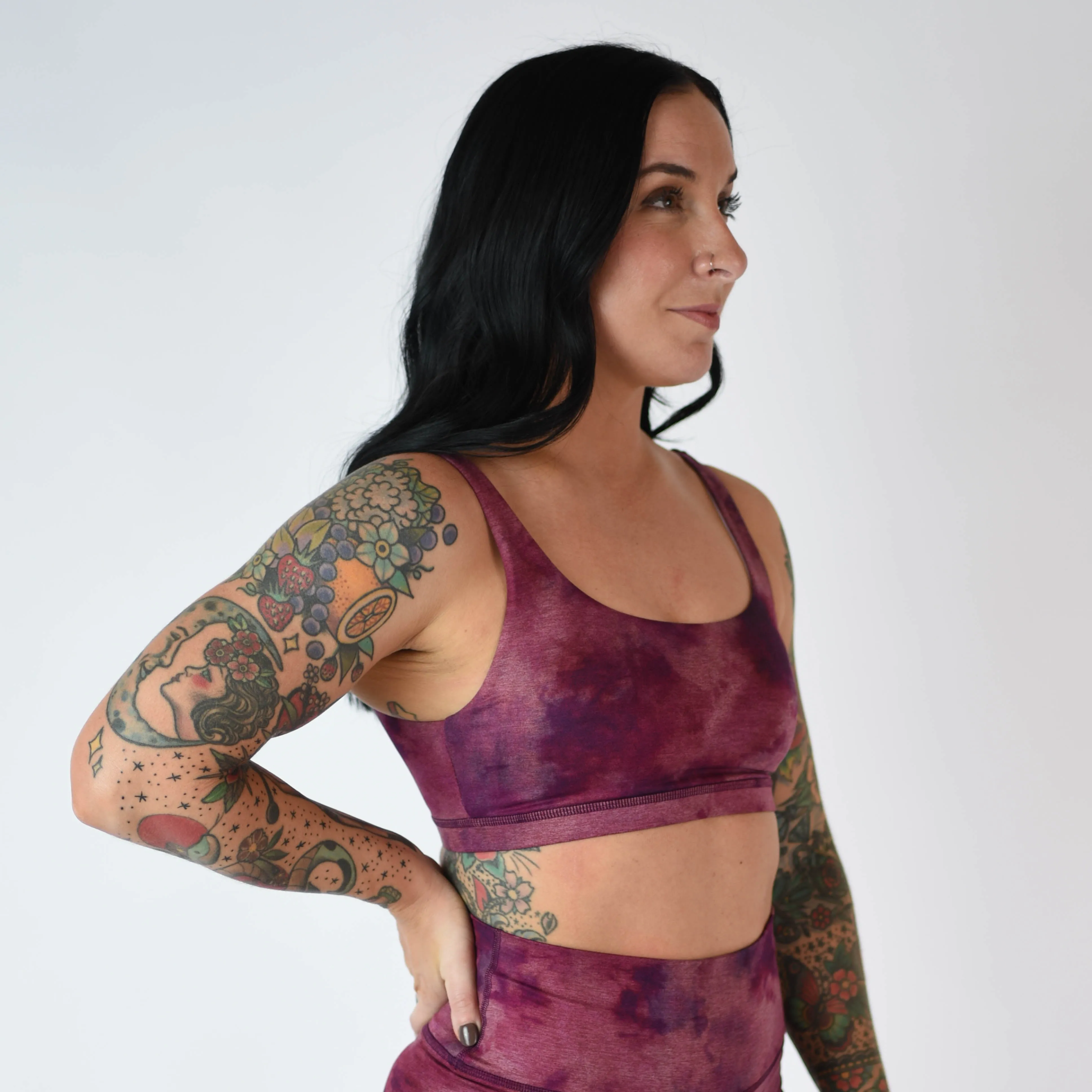 FLEO Selena Sports Bra - Ruby Smoke