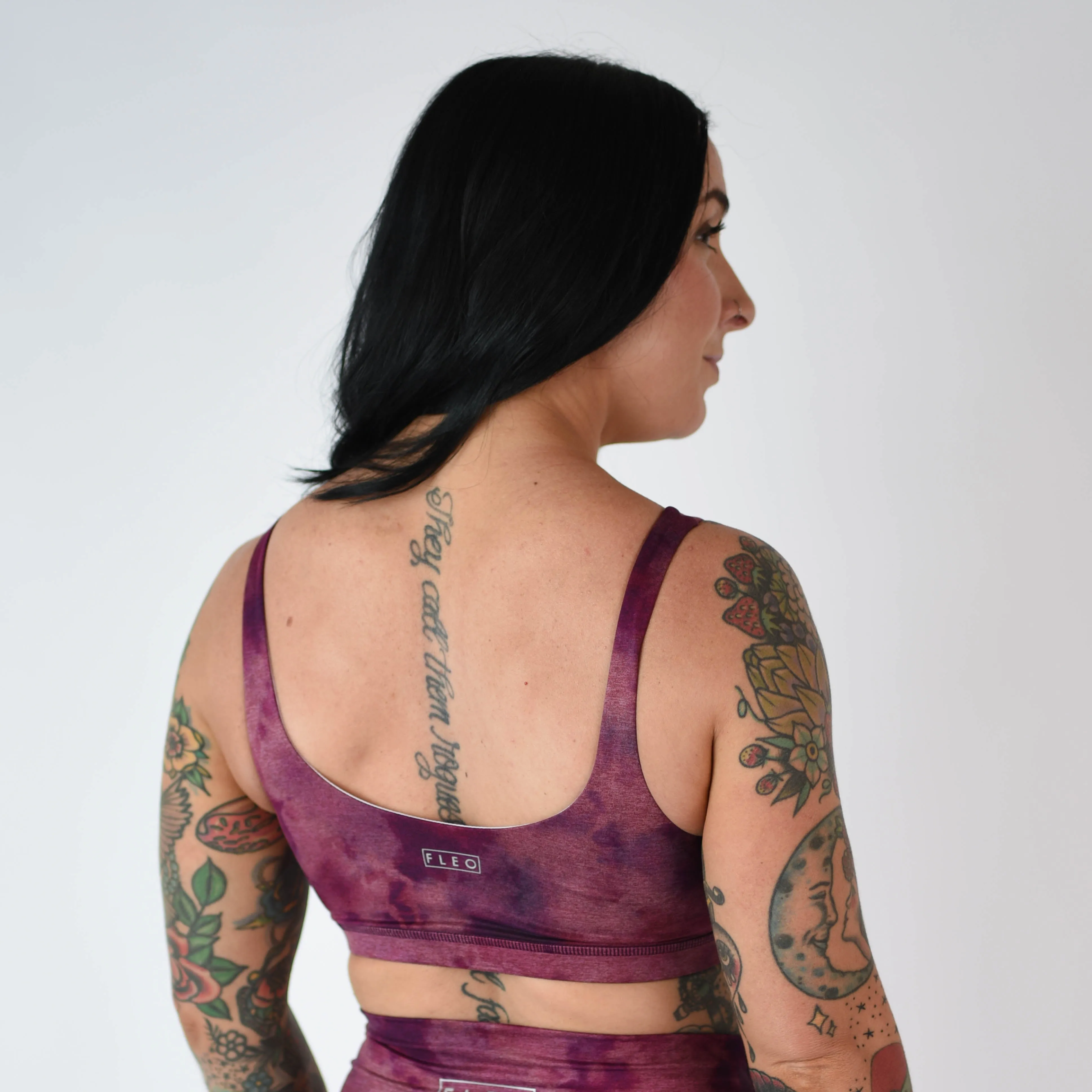 FLEO Selena Sports Bra - Ruby Smoke