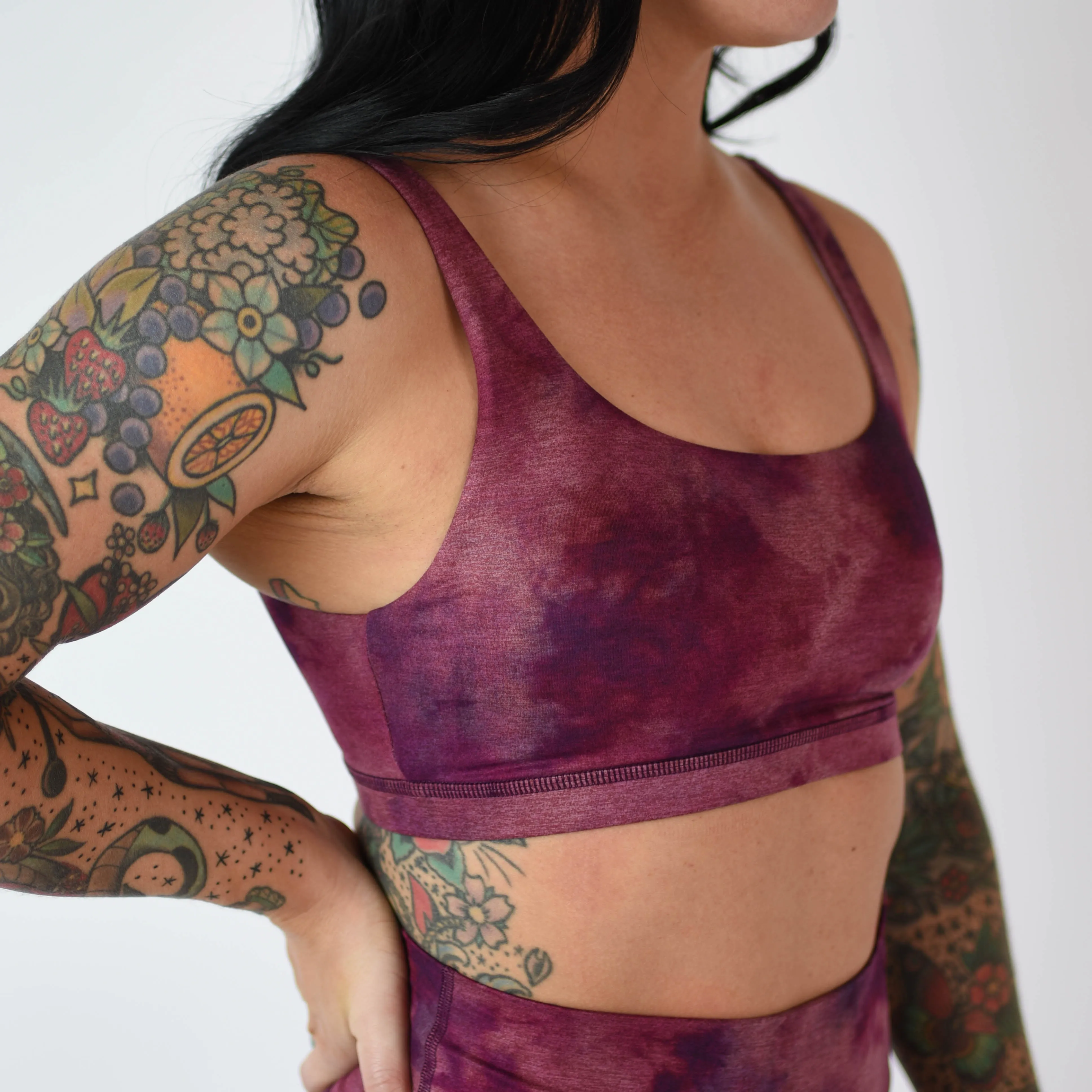 FLEO Selena Sports Bra - Ruby Smoke