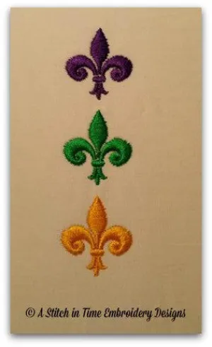 Fleur de lis Mini Design