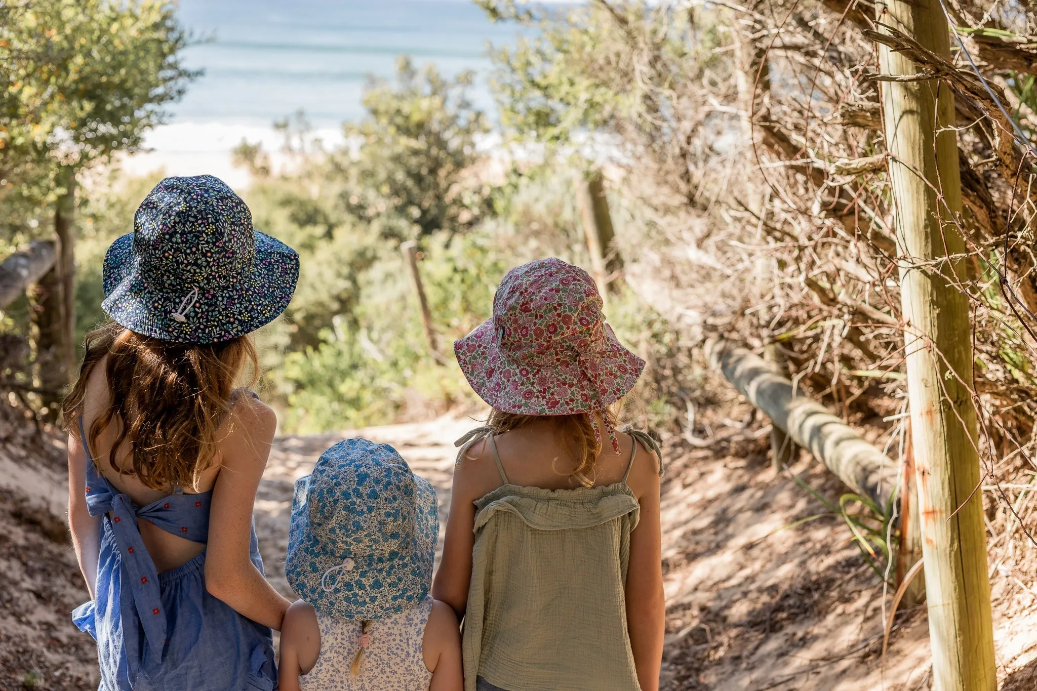 Fleur Wide Brim Sunhat