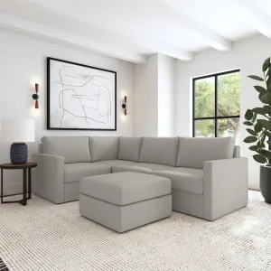 Flex - Sectional with Standard Arm and Ottoman